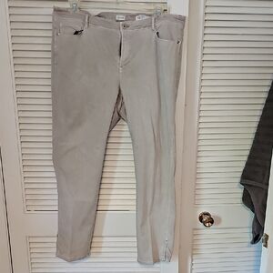 J. Jill Light Gray Denim Jeans